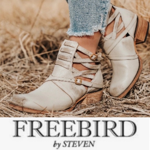 Freebird by Steven Shoes - Last Chance….Freebird by Steven Stair Booties in Taupe 6